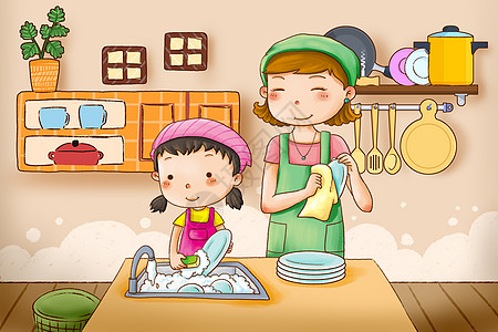 帮女友系鞋带插画_帮女友系鞋带卡通_帮女友系鞋带插图_手绘_板绘_摄