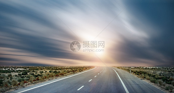 大气公路背景图片