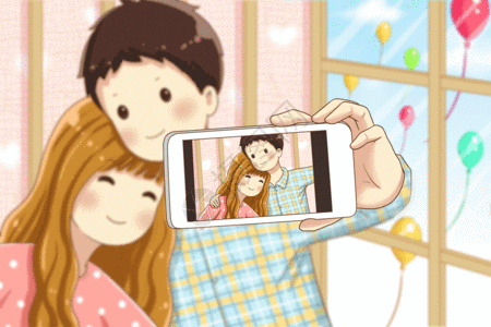 情侣雪天约会gifgifgif  |点赞gifgifgif  |象山旅行自然美gif动图