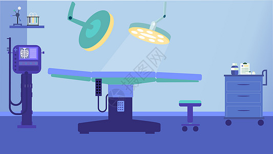 卡通手术台图片
