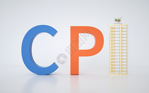 CPI创意金融cpi文字设计图片