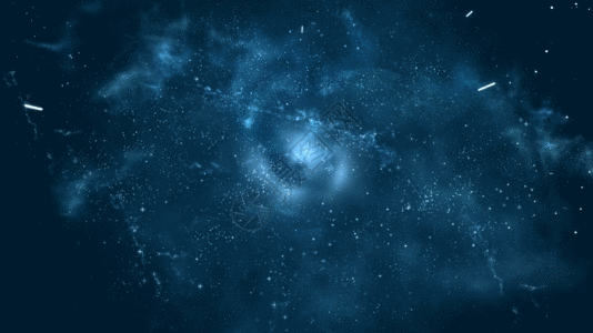 科技粒子星空背景GIF图片