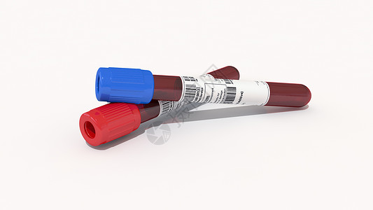 验血3D采血管设计图片
