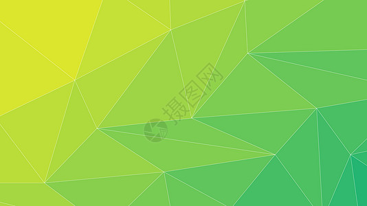 绿色低多边形背景图片素材