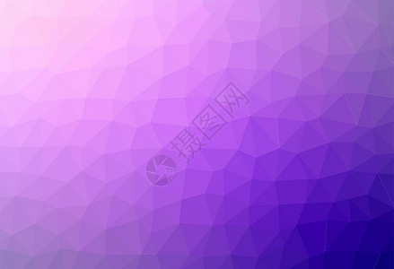 紫色低多边形背景图片