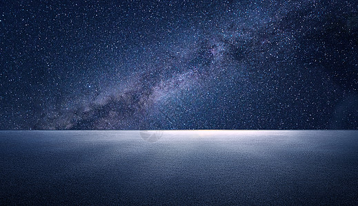 珠海夜景星空背景设计图片