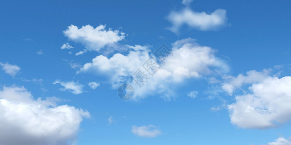 天空白云背景图片