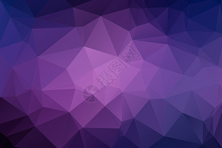 紫色几何多边形背景图片