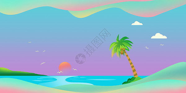 夏日渐变树叶背景图片素材 正版创意图片 摄图网 夏日渐变树叶背景图片素材 正版创意图片 摄图网