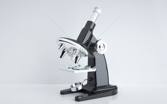 显微镜场景图片