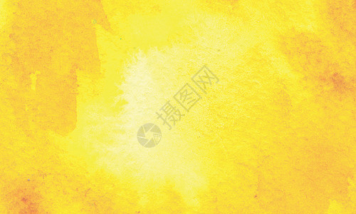 黄色水彩背景图片