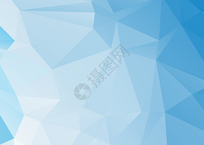 立体艺术蓝色几何背景设计图片