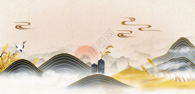 立夏节气之池塘里的荷花gifgifgif  |天津话表情包之关钱gifgifgif