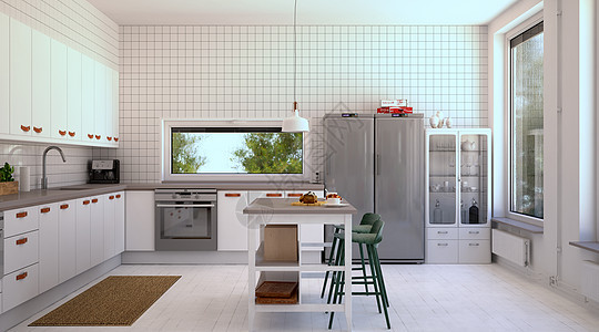 现代厨房设计图片