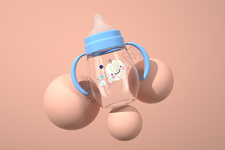C4D奶瓶图片