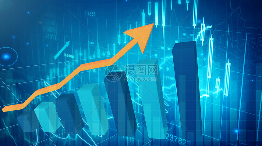 抽象经济分析背景股票金融交易所的双重曝光商人LED上的股市金融经济回报收入市场经济中的图片素材-正版创意图片503566204-摄图网