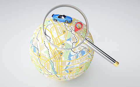 电子地图全球定位导航设计图片