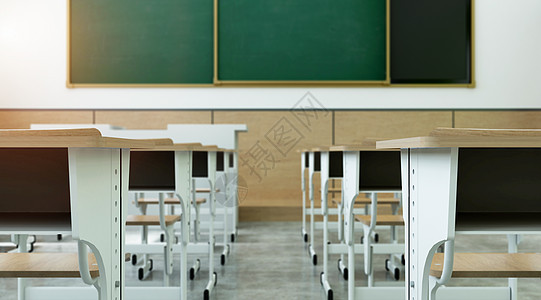 C4D教室场景背景图片