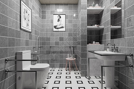 卫浴洗手间浴室照片高清图片