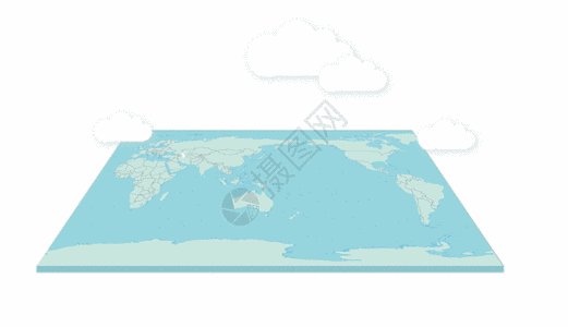 地表地图定位gif图片