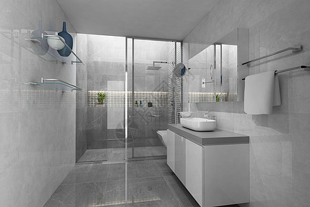 浴室淋浴卫浴设计设计图片