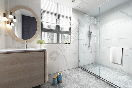 淋浴间简约家居设计设计图片