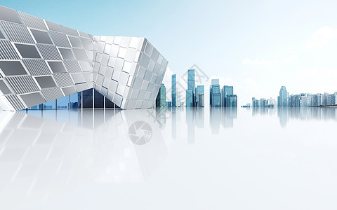 大气商务建建筑背景图片