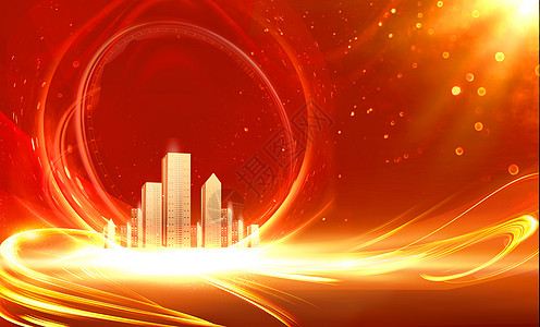 红金背景开业背景图片素材