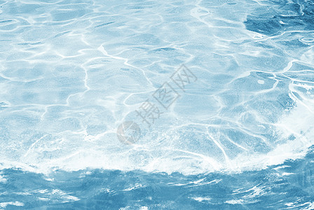 蓝色水波素材海浪波纹背景设计图片