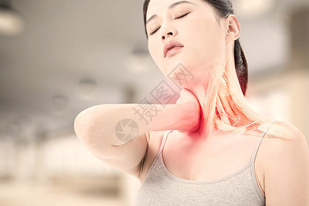 颈椎疼痛图片