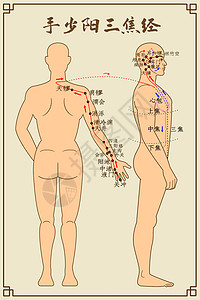 手少阳三焦经及穴位图片