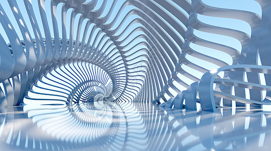 白色空间感背景图片