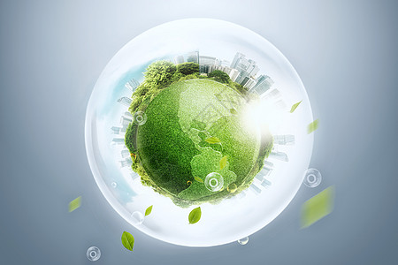 新能源海报城市环保设计图片