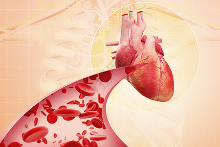 血栓心脏疾病设计图片