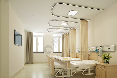 仪器检测病房设计设计图片