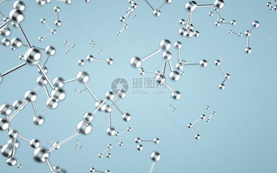 科技分子结构图片