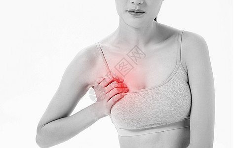 乳腺养护疼痛疾病设计图片