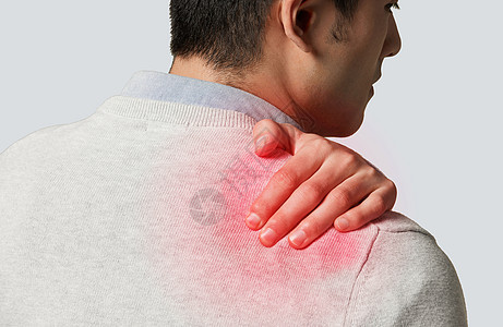 肩周炎背景图片