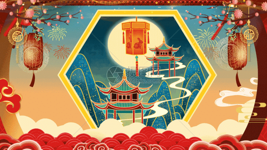 中国风新春背景gif动图图片 正版gif素材 摄图网 中国风新春背景gif动图图片 正版gif素材 摄图网