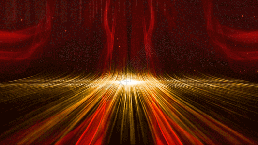震撼粒子光线背景GIF图片