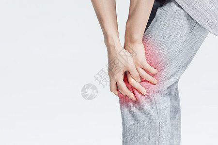膝盖疼痛图片