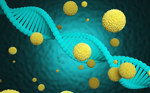 细胞基因链背景图片