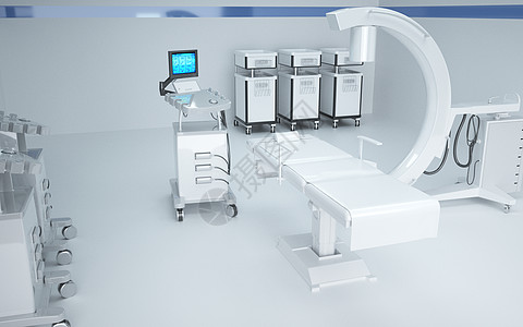 X光扫描仪背景图片