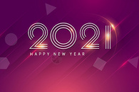 2021新年海报图片