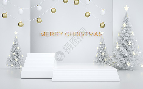 圣诞电商圣诞节背景设计图片