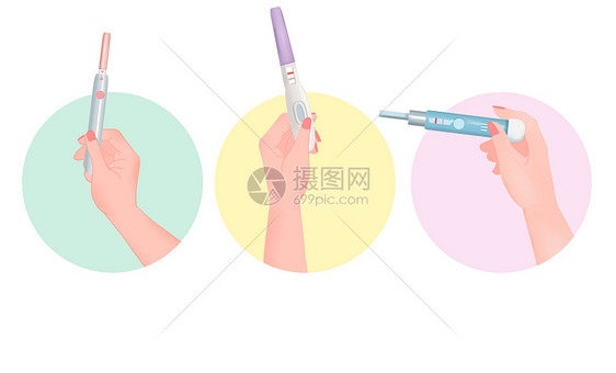 医疗器械各种孕验棒组合图片