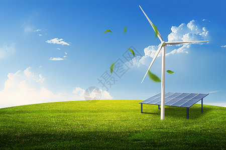 新能源发电清新碳60高清图片