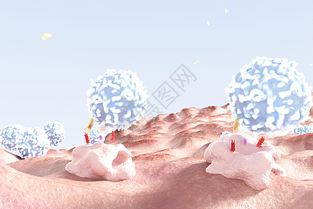 癌细胞背景图片