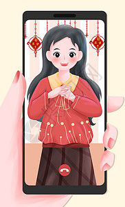 拜年手机shipin图片