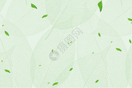 树叶底纹绿色春天底纹设计图片
